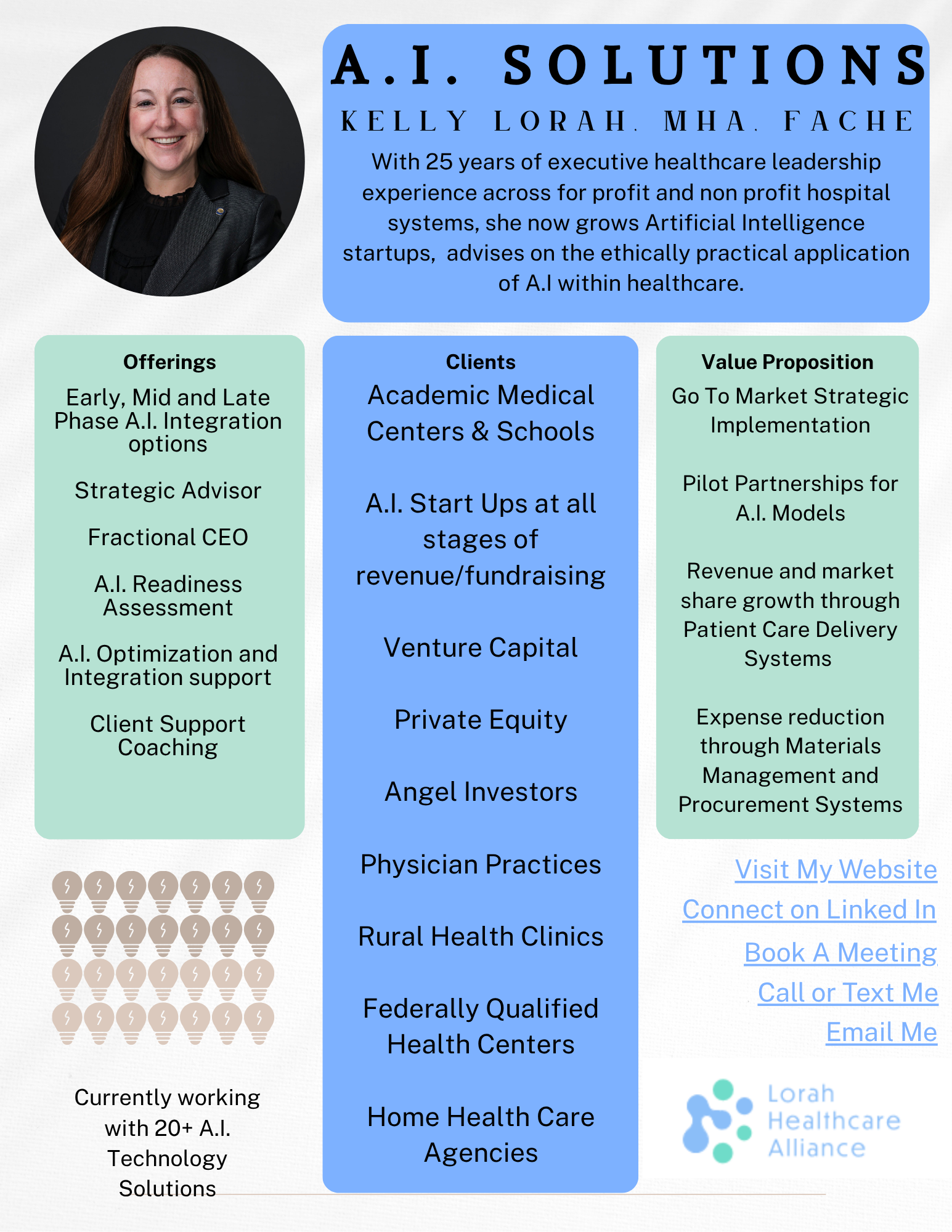 Kelly Lorah - Consulting 1 Pager